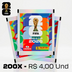 Kit Com 200x Envelopes Oficial FIFA World Cup 2026™