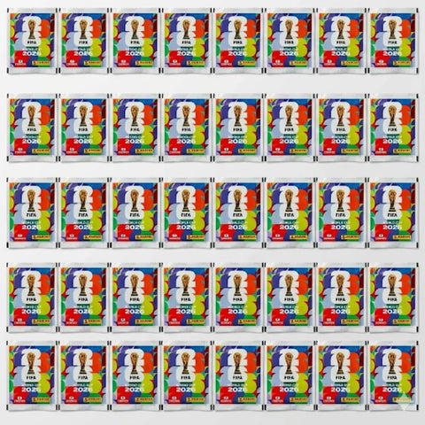 Kit com 40 Pacotes de Figurinhas da Copa 2026 - PANINI